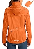 Bikewa Women's Cycling Rain Jackets Waterproof