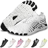 Jmzb Barefoot Shoes for Women & Men, Grounded Walking Hiking Barefoot Shoes, Wide Toe Box Non-Slip Water Athletic Footwear, Comfortable Vitality Barefoot Footwear, Trail Running Sneakers Unisex