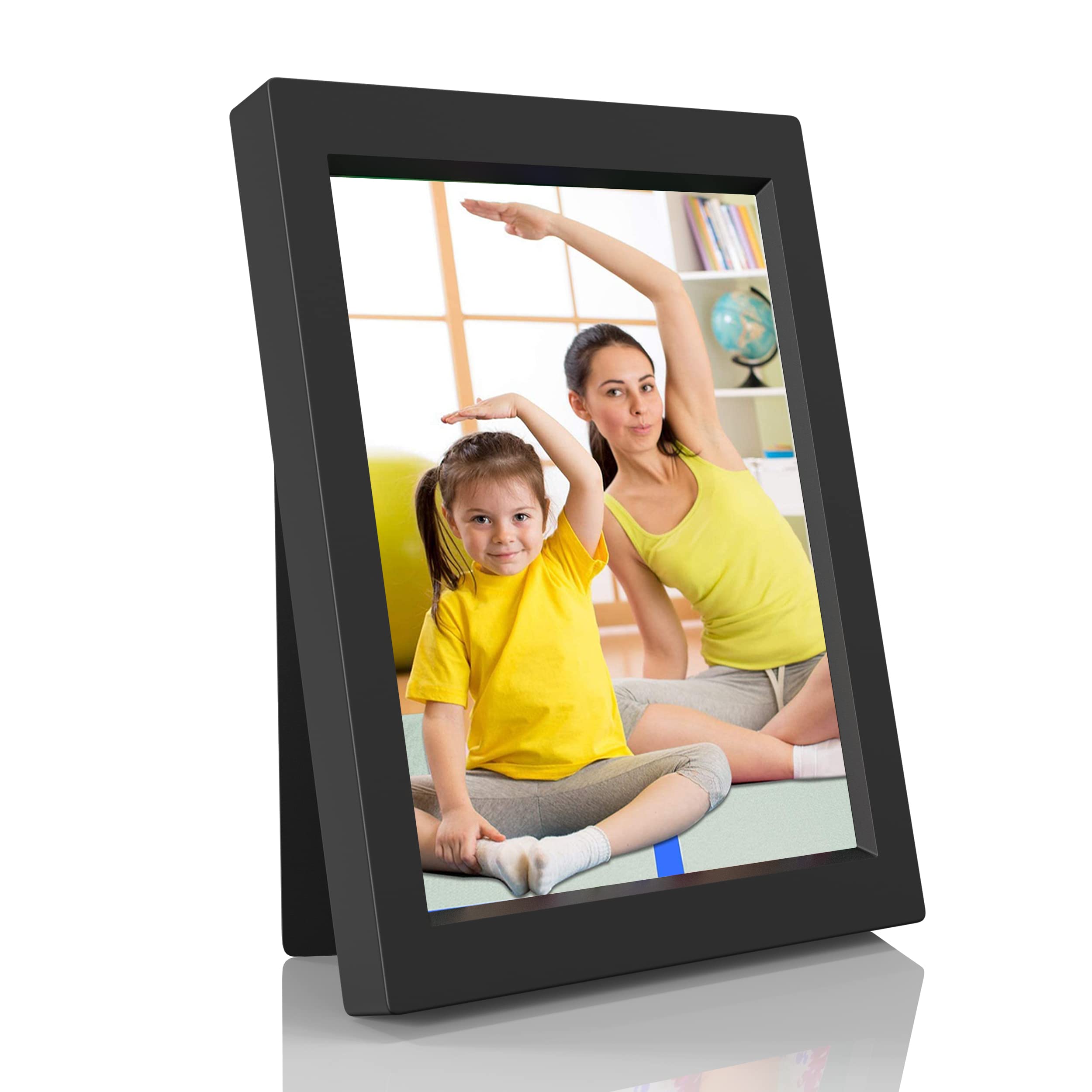 Photo 1 of ***(PARTS ONLY/ NON FUNCTIONAL)***KWANWA 5x7 Picture Frame, Personalized 20S Voice Recordable Photo Frame, Vertical or Horizontal, Tabletop & Wall Mount, Gifts for Boys & Girls, Mother, Father, Grandparents, Birthday, Christmas