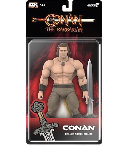 Amazon.com: Super7 Conan the Barbarian Deluxe Iconic Pose - 7