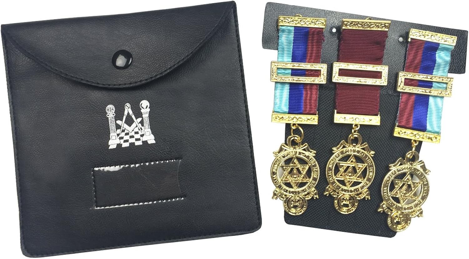 High Quality Masonic Regalia Pocket Jewel Holder/Wallet masonic carry
