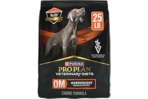 Pro Plan Veterinary Diets Purina OM Overweight Management Canine Formula Dry Dog Food - 25 lb. Bag