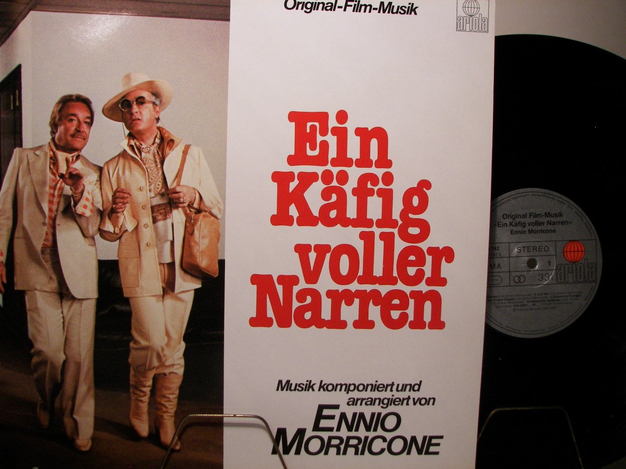 EIN KÄFIG VOLLER NARREN SOUNDTRACK ARIOLA VINYL Amazon.de MusikCDs & Vinyl
