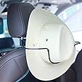 Keyiduid Cowboy Hat Holder for Truck, Car Hat Holder, Cowboy Hat Rack for Truck SUV Car Coat Hanger Hard Hat Holder for Truck Seat Car Accessories