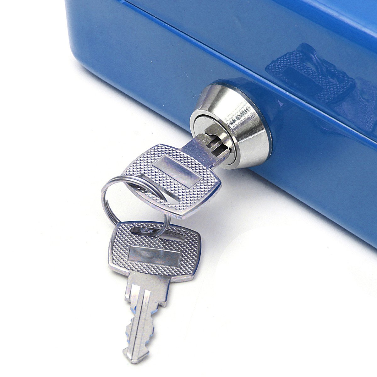 Cash Boxes,Charminer Security Safe Stainless Steel Petty Cash Money