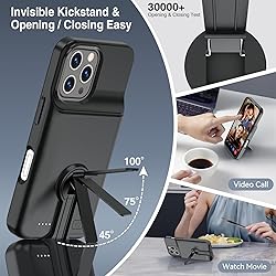 BOPPS Battery Case for iPhone 16 Pro with Invisible