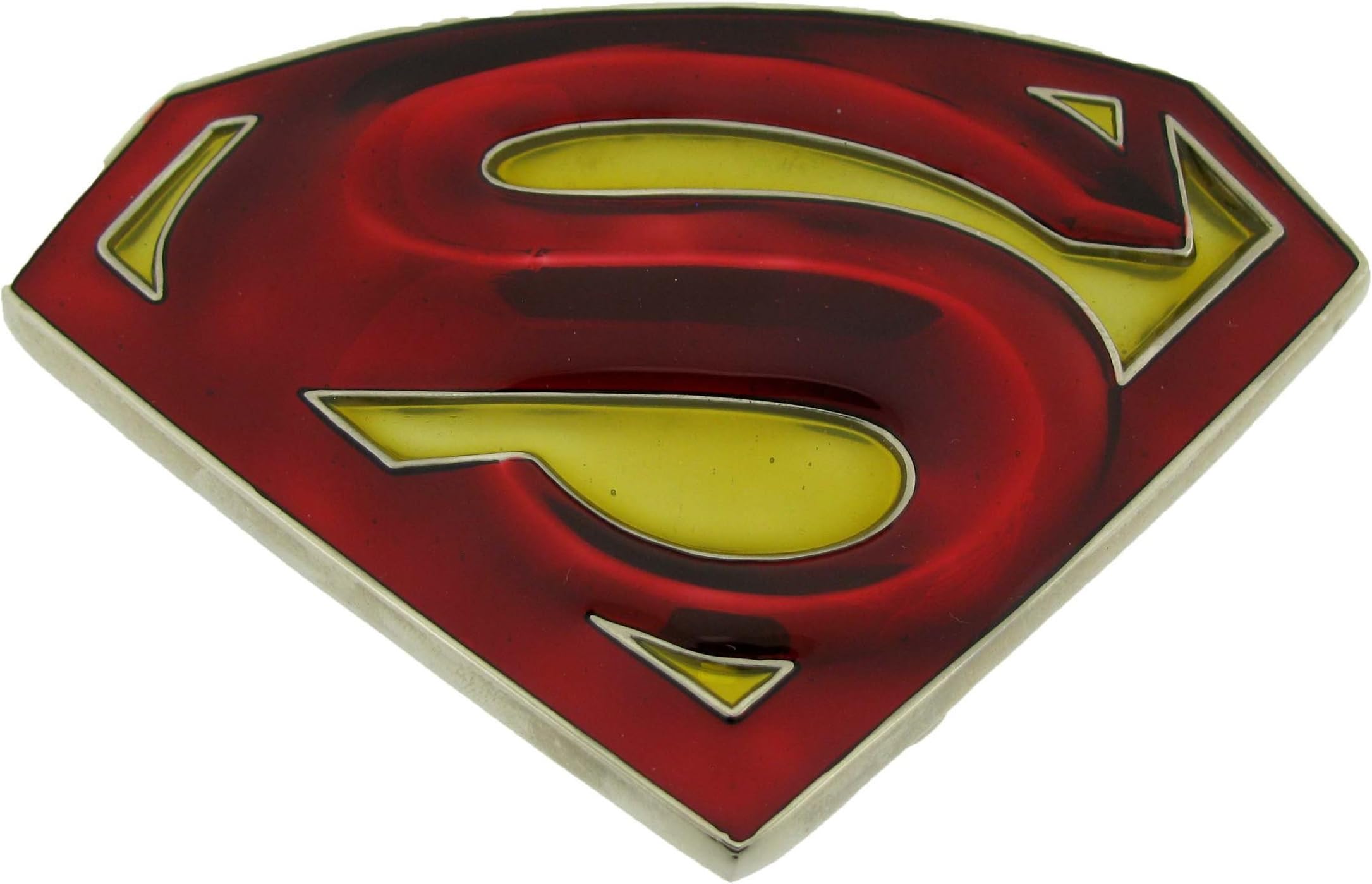 Superman Belt Buckle Comics Superhero Return Red Yellow Original Licensed