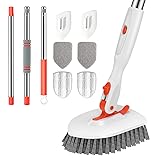 SetSail Floor Scrub Brush, 3-In-1 Tile Tub Floor
