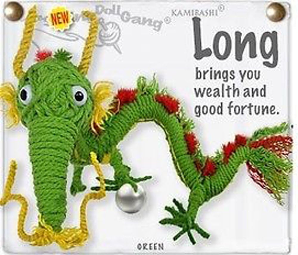 Kamibashi Long the Dragon Original String Doll Gang Keychain Toy