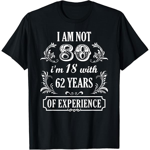 Amazon.com: I'm not 62 I'm 18 with 44 years experience - birthday