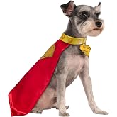 DC Superman Movie (2025): Krypto Pet Cape &amp; Collar by Rubies for Dogs or Cats, Medium