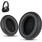 Krone Kalpasmos Replacement Ear Pads for Anker Life Q30 – Soundcore Life Q30 Replacement Ear Pads with Soft Memory Foam, Compatible with Q30/Q30BT/Q35, Soundcore Q30 Replacement Ear Pads – Black