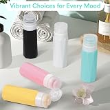 Alyvisun Travel Bottles 100ml 5 Pack Silicone Refillable Leak-Proof view 7