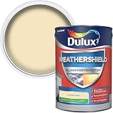 Dulux Weathershield Smooth Masonry Paint Cornish Cream 5L