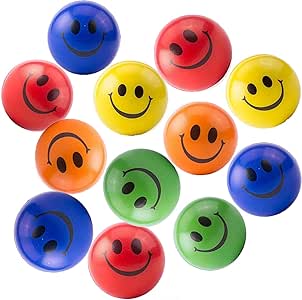 smiley face stress ball with orbeez