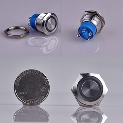 Taien Momentary Push Button Switch 19mm 3/4" 1NO