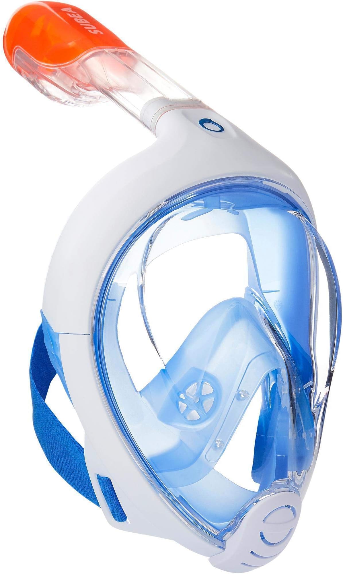 TRIBORD EasyBreath Full Face, Anti-Fog, Hypoallergenic Silicone Facial Lining Snorkeling Mask