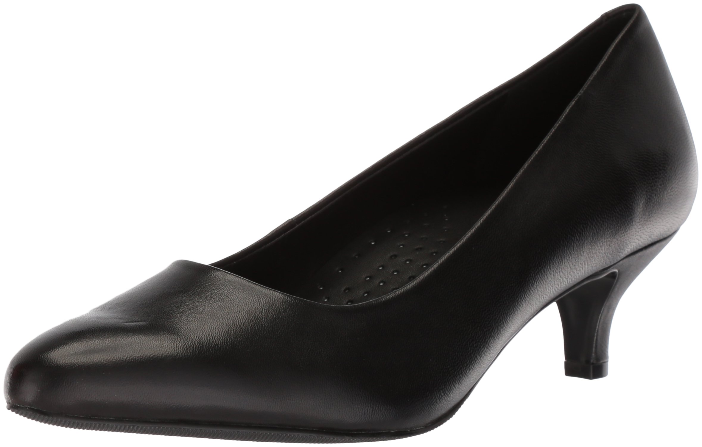 Trotters womens Kiera Pump, Black, 7.5 Wide US