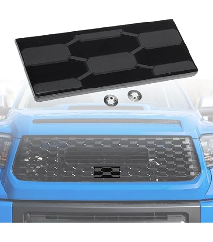 Genuine Toyota Tundra TRD Pro Grille Garnish Sensor Cover – 2018-2021, Black, 53141-34010