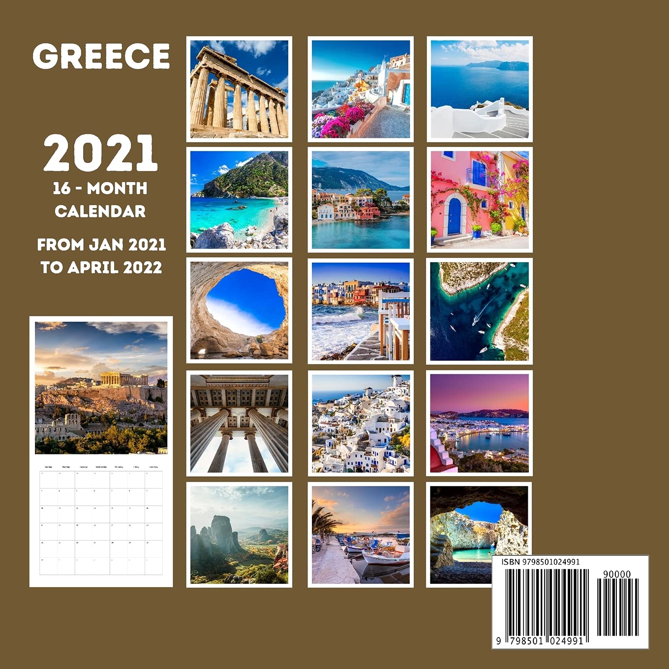 View Calendar 2022 Greece PNG