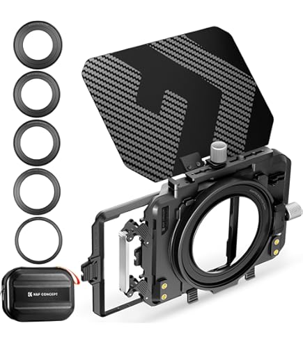Amazon.com : TILTA MB-T03 4x4 Carbon Fiber Matte Box MB-T03,4x4