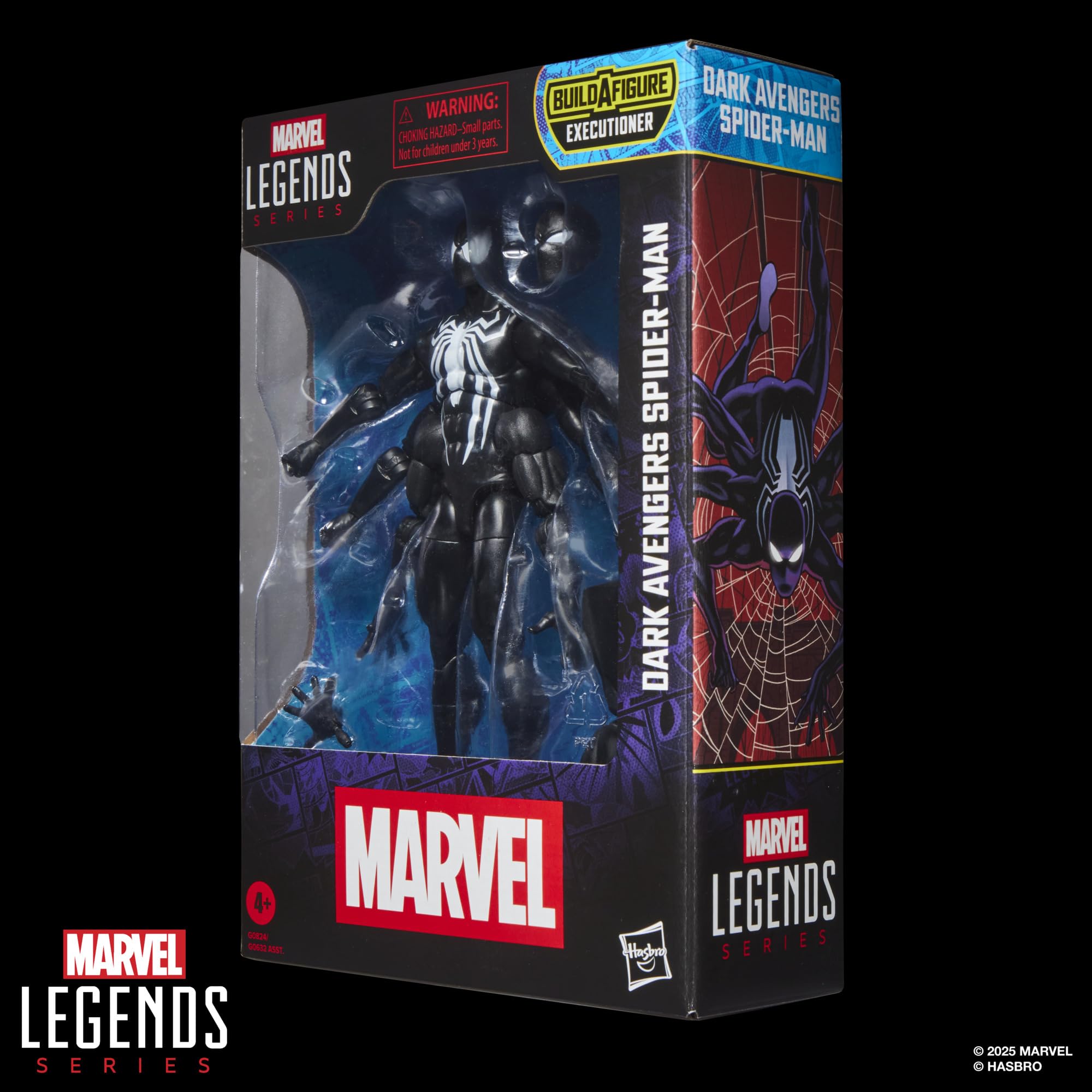 Marvel Legends Series Dark Avengers Spider-Man, Avengers Comics Collectible 6-Inch Scale Action