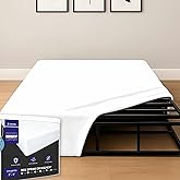 Degrees of Comfort Queen Size Box Spring Encasement – Bed Bug Proof Zippered Dust Mite Waterproof Hypoallergenic Six-Sided Cover, 8-11” Depth