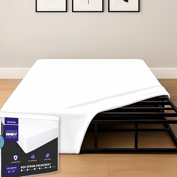 DEGREE OF COMFORT TWIN BOX SPRING ENCASEMENT –...