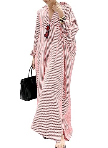 Shirt Dress Amazon Cotton Maxi Dress Buy Women's Loose Cotton