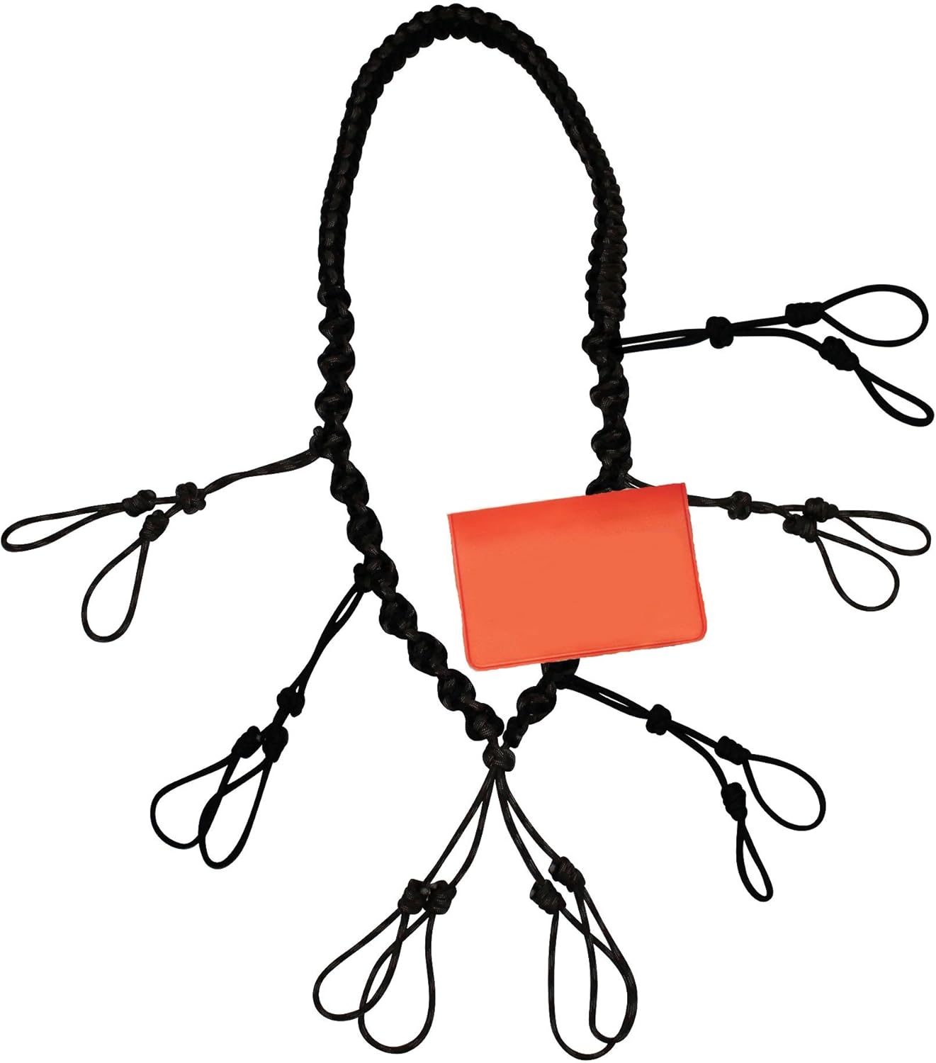 Amazon 鳥呼び笛7つ用 ハンティングラニヤード 組紐 迷彩色 パラコード 狩猟免許証ホルダー付属 アヒル ガン キジ シカ シチメンチョウ ヘラジカなどの狩猟用 ノッチ付き コール ホイッスル笛用 Mstw Gifts スポーツ アウトドア