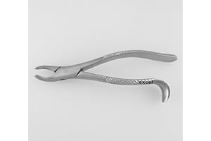 18L Dental Extracting Forceps, Left, Hook Handle - SurgicalExcel 86-018L