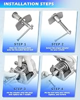 DAYUAN Disc Brake Caliper Piston Rewind Tool Kit for Cars Trucks Four-Wheel view 3