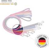 Julius-K9 Color & Gray Super-Grip Leash 14 mm x 1.8 m Blue-Gray view 6