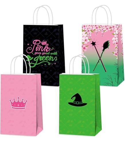 12 Pack Gender Reveal Party Gunsten Tassen, Kinder Thema Gift Bag, Verjaardagsfeestje gunstzakjes, snoep cadeauzakjes, goodie bags met stickers voor jongen of meisje