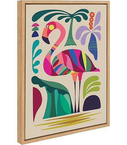 Amazon.com: Kate and Laurel Sylvie Beaded MCM Flamingo