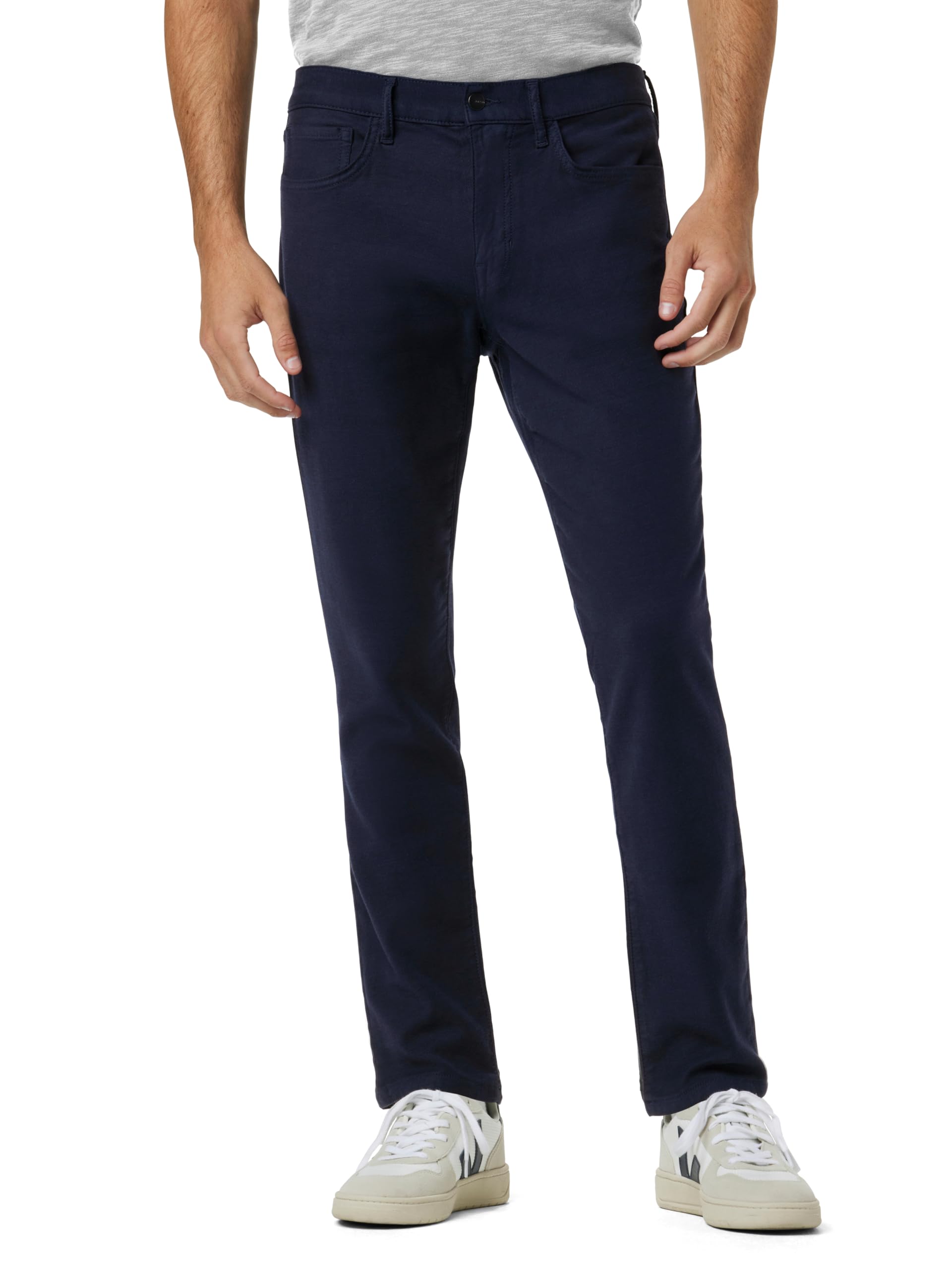Joe’s Jeans Men’s Non-Denim Airsoft Asher Slim Leg French Terry Pant, Night Sky Cotton, 36
