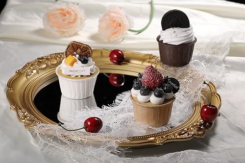 Brown Cupcake Liners Standard Size, 30pcs Christmas Muffin Baking