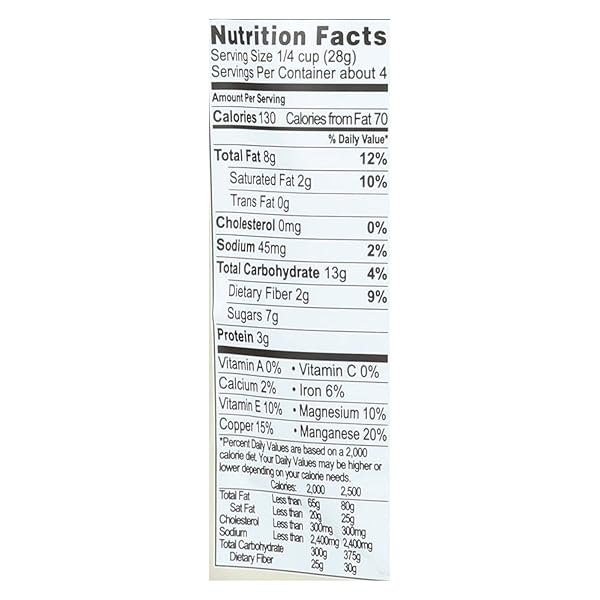 LIVING INTENTIONS NUT BLEND DARK CACAO