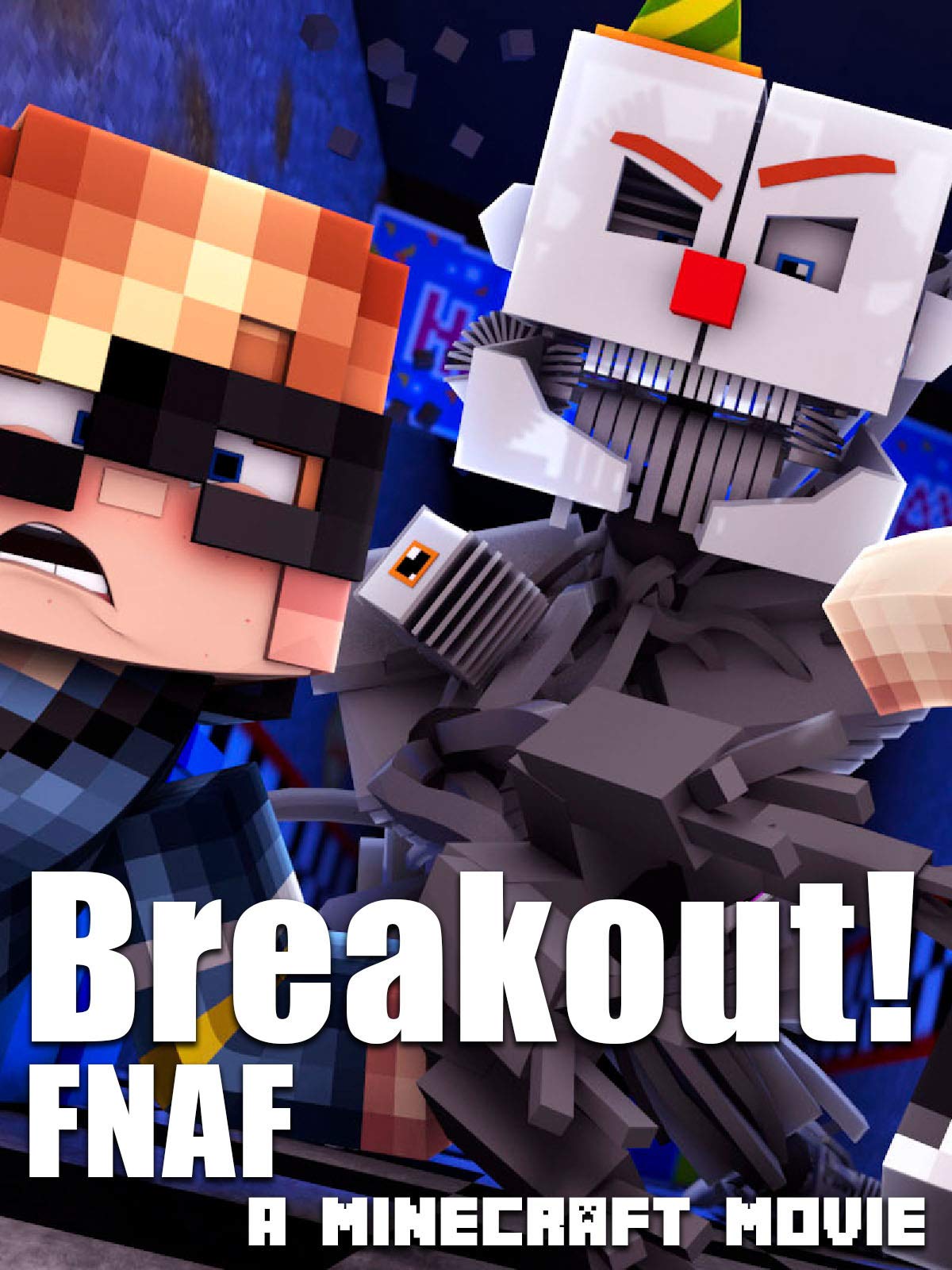 Amazon Com Breakout Fnaf A Minecraft Roleplay Movie Arran Lippy Rhino Kanoka