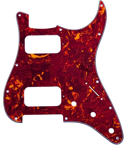 Musiclily Pro Pickguard ST HH 11 Trous Mint Green - Pour Guitare Strat Style Fender Squier
