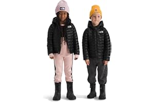 The North Face unisex-baby Thermoball Hooded Jacket | High-loft Insulation, Ripstop Fabric, 3 Piece Hood, Chin Guard