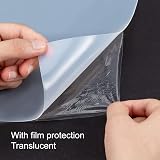 BENECREAT 2Pcs White Silicone Rubber Sheet 250x250x1mm High Temp Gasket Board view 3