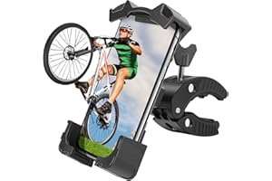 ILVGOLF Universal Golf Cart Phone Holder, Phone Mount for Bike, Bicycle, Push Cart, Boat, Car, Stroller, Motorcycle, Fits Most Mobile Smartphones, Adjustable Handlebar Cell Phone Holder Shockproof
