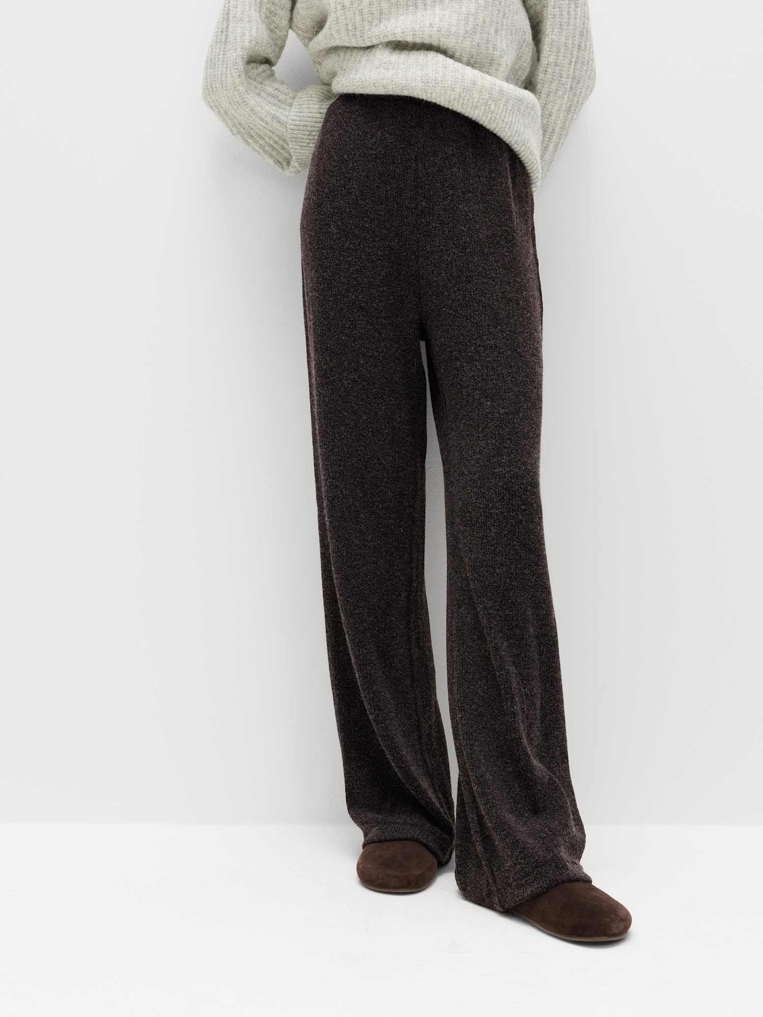 Pantalon Coupe Large côtelé peigné UK 8 (EU 36)