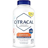 Citracal Petites- Calcium Citrate with Vitamin D3, Bone Health Support, Calcium Supplement for Ages 12+, 375 Count (Packaging May Vary)