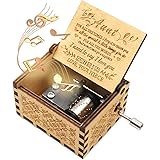 ukebobo Wooden Music Box - You are My Sunshine Music Box, from Niece to Aunt, Gifts for Aunt,Newest Design Music Box - 1 Set