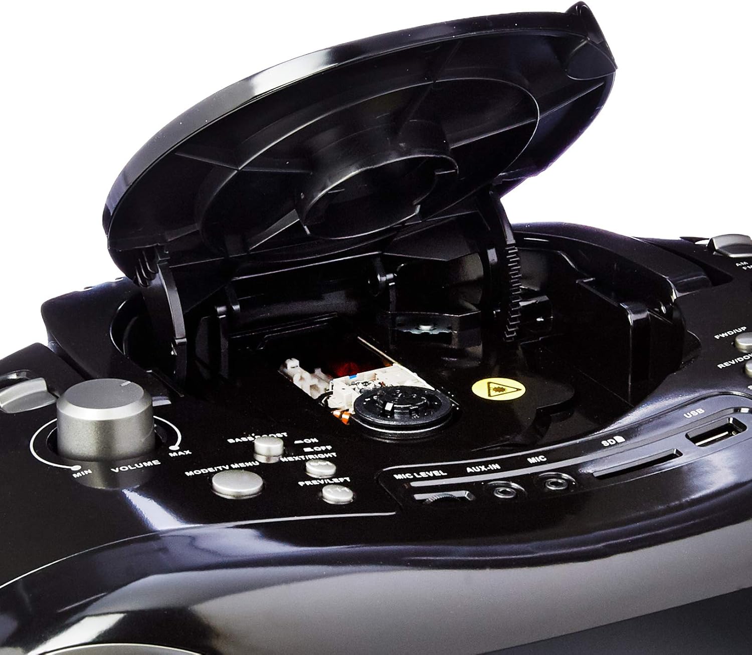 naxa 7 bluetooth dvd boombox and tv