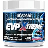 Evogen EVP Xtreme NO - Pre Workout Powder for Men & Women | Sugar Free Preworkout with Beta Alanine, Creatine, and Caffeine for Energy & Pump | Blueberry Apple | 40 Servings