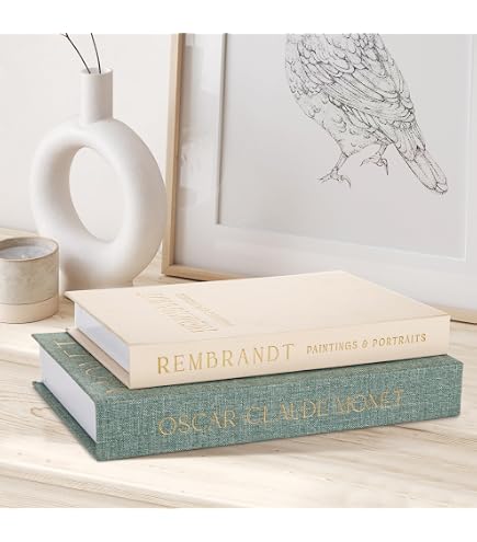 Faux Livres Décoratifs Avec Rangement Caché - Lot De 3 Boîtes Magnétiques (décoration étagère, Table Basse)