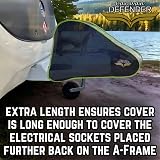 Caravan Defender Tow Hitch Cover Universal Waterproof 62x90cm view 5